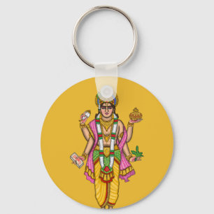 Lord Dhanvantari-Schlüsselanhänger Schlüsselanhänger