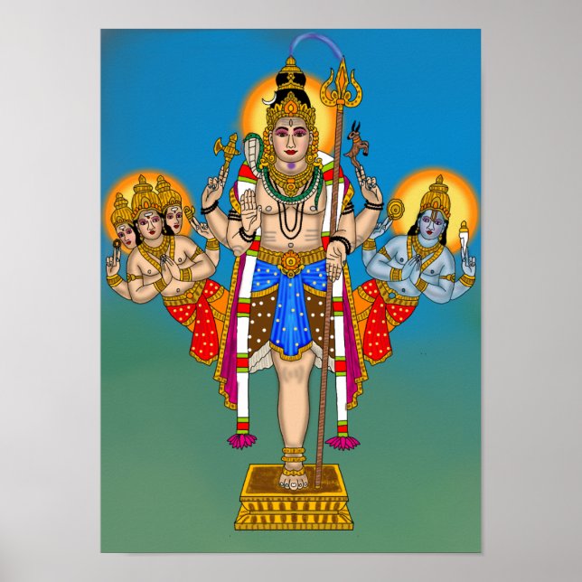 Lord Ekpada (Shiva) Poster (Vorne)