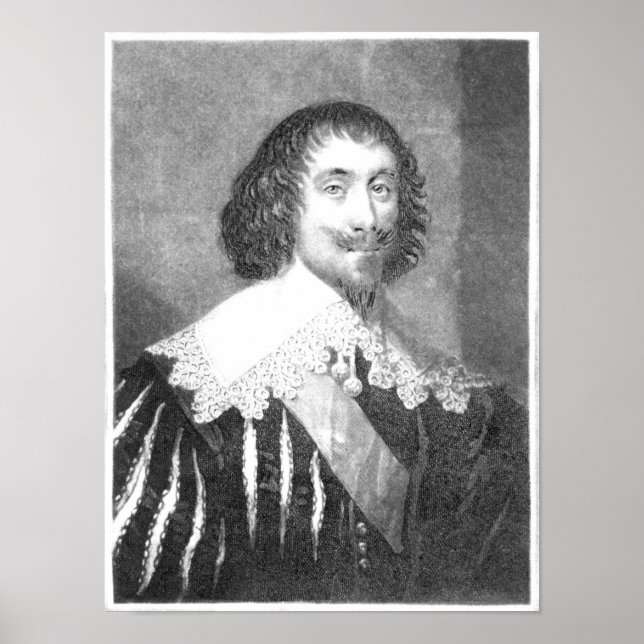 Lord Fairfax Illustration Poster (Vorne)