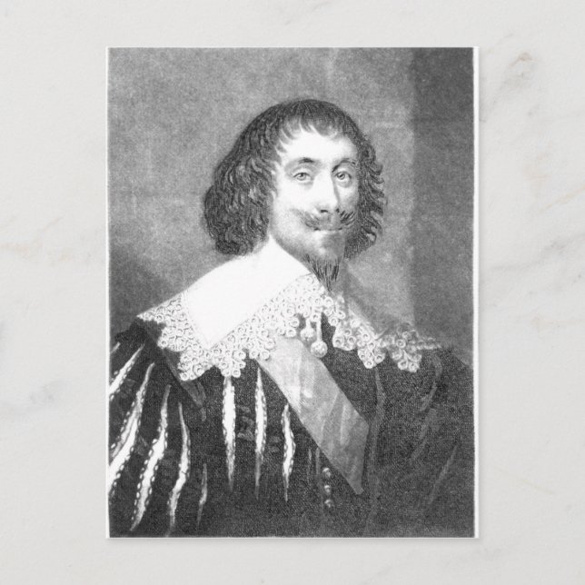 Lord Fairfax Illustration Postkarte (Vorderseite)