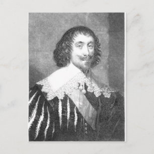 Lord Fairfax Illustration Postkarte