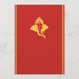 Lord Ganesh Faire-part de mariage esh