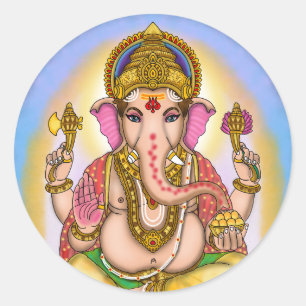 Lord Ganesha Aufkleber