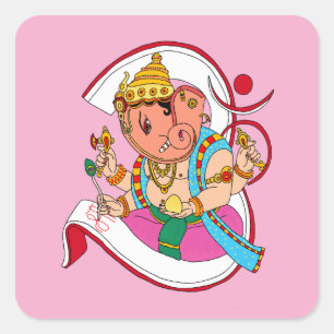 Lord Ganesha Aufkleber
