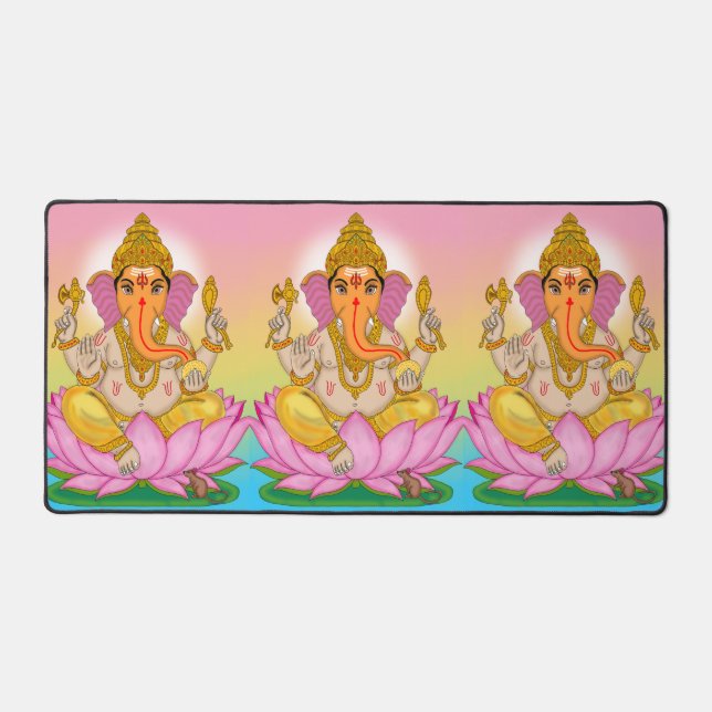 Lord Ganesha Desk Mat Schreibtischunterlage (Vorderseite)
