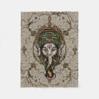 Lord Ganesha - Farbe auf Leinwand