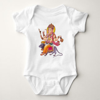 LORD GANESHA - Ganapati, Vinayaka und Pillaiyar Baby Strampler