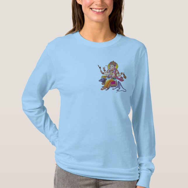 LORD GANESHA - Ganapati, Vinayaka und Pillaiyar T-Shirt (Vorderseite)