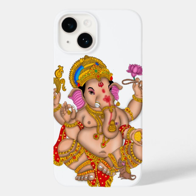 Lord Ganesha Handyhülle Case-Mate iPhone 14 Hülle (Rückseite)