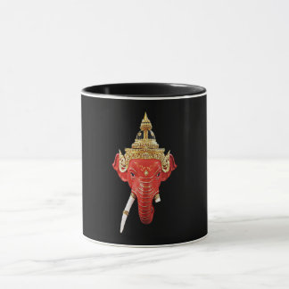 Lord Ganesha in der traditionellen thailändischen Tasse
