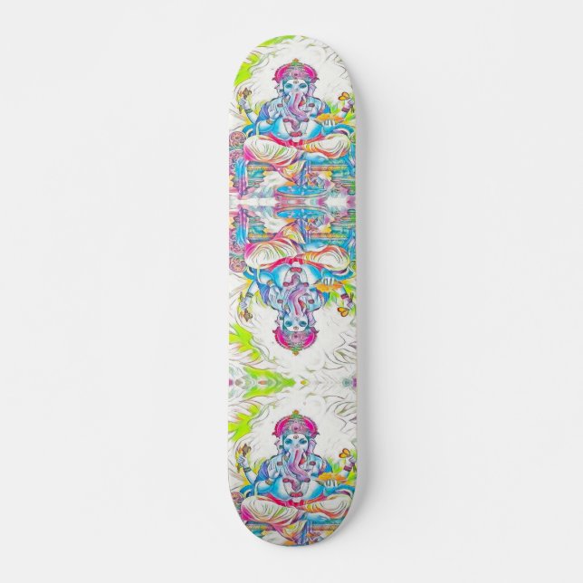 Lord Ganesha Legendary Element Custom Pro Board Skateboard (Vorne)