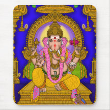 Lord Ganesha-Mauspad