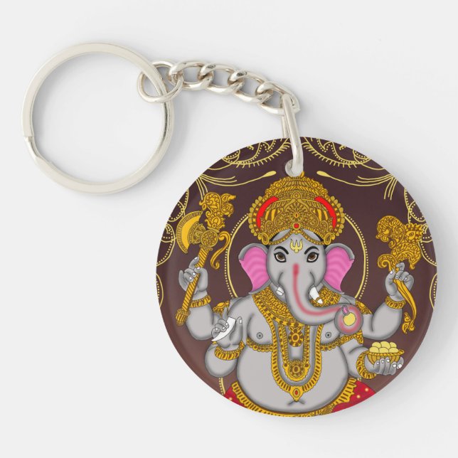 Lord Ganesha Porte - clé (Devant)