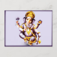 Lord Ganesha Postcard