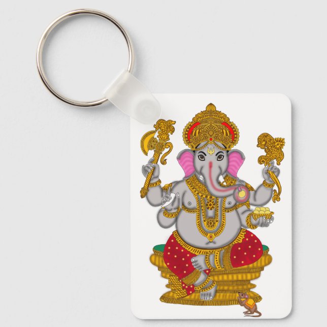 Lord Ganesha Schlüsselanhänger (Vorderseite)
