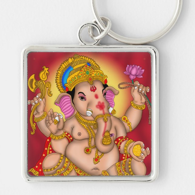 Lord Ganesha Schlüsselanhänger (Vorne)