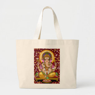 Lord Ganesha-Tragetasche Jumbo Stoffbeutel