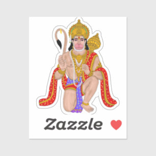 Lord Hanuman Aufkleber – Spirituell & Motivierend 