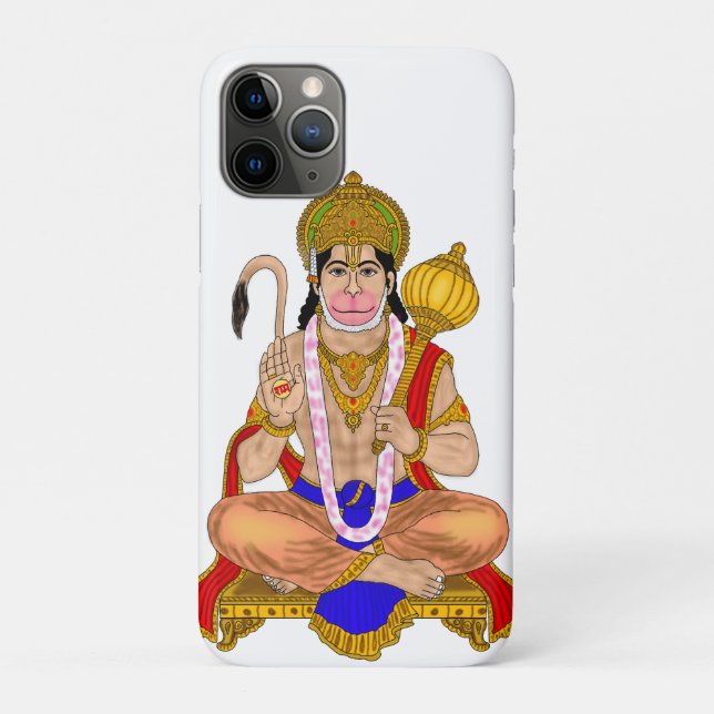 Lord Hanuman Handyhülle Case-Mate iPhone Hülle (Rückseite)