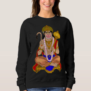 Lord Hanuman Hoodie – Winterbekleidung & Spirituel