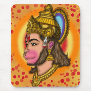 Lord Hanuman-Mausepad Mousepad
