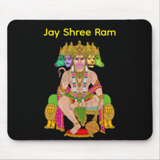 Lord Hanuman Mouse Pad | Hindu Devta Hanuman Spiri Mousepad