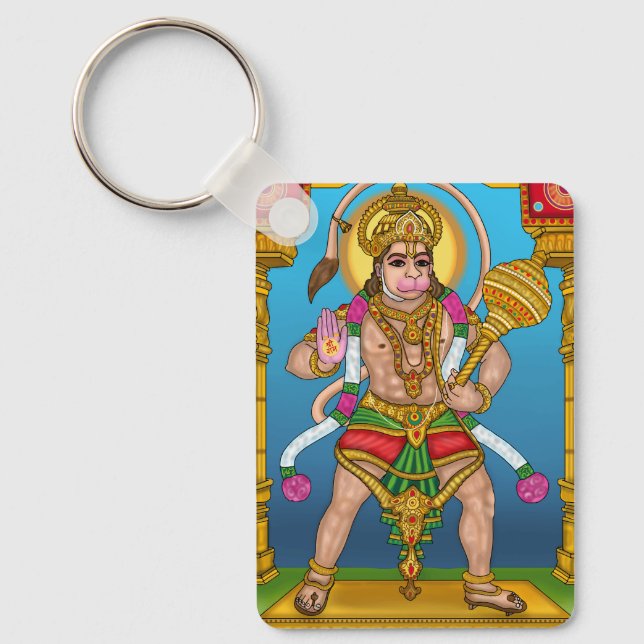 Lord Hanuman Schlüsselanhänger (Vorderseite)