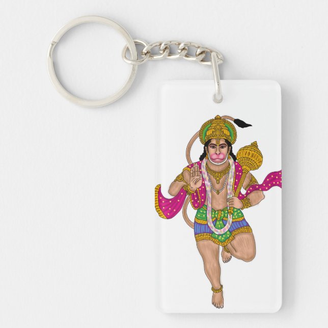 Lord Hanuman Schlüsselanhänger (Vorderseite)
