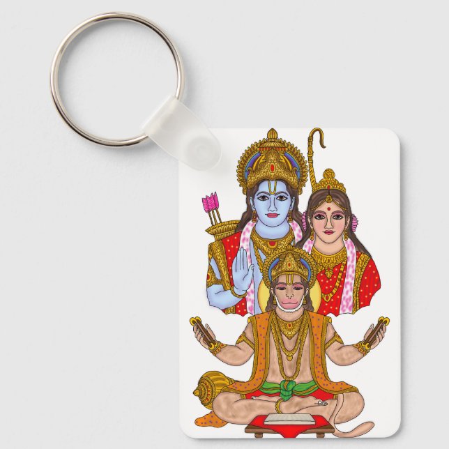 Lord Hanuman Schlüsselanhänger (Vorderseite)