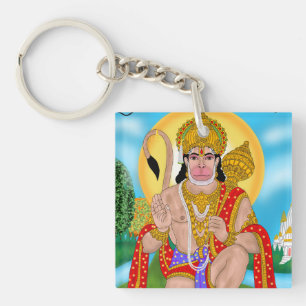 Lord Hanuman-Schlüsselanhänger – Spiritueller Schl Schlüsselanhänger