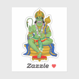 Lord Hanuman Stickers Aufkleber