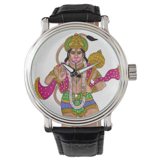 Lord Hanuman Uhr (Vorderseite)