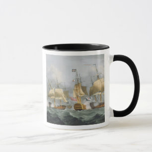 Lord Howe in der Königin Charlotte, Ene brechend Tasse