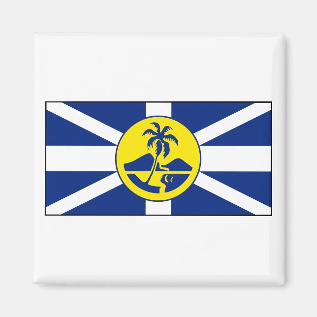 Lord Howe Island Flag Magnet (Vorne)
