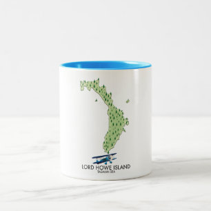 Lord Howe Island Tasman Sea Zweifarbige Tasse