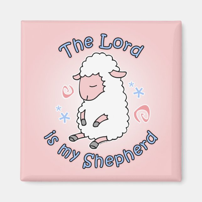 Lord is my shepherd Magnet (Vorne)