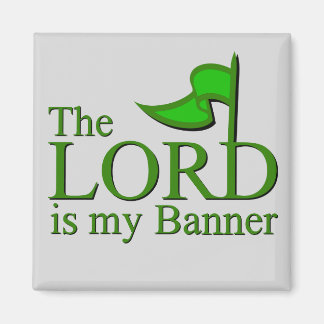 LORD ist mein Banner Magnet