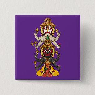 Lord Jagannath Knopf Button