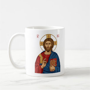Lord Jesus Christus Ost-Europäische Kirche Orthodo Kaffeetasse