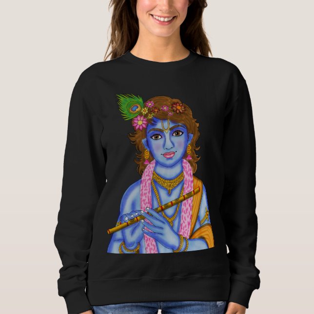 Lord Krishna Hoodie (Vorderseite)