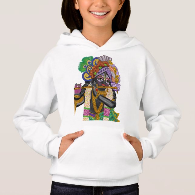 Lord Krishna Hoodie (Vorderseite)