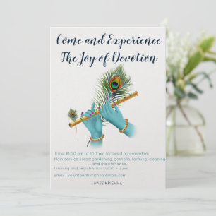 Lord Krishna Invitation volontaire