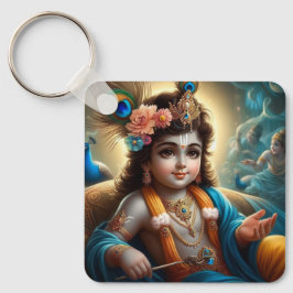 Lord Krishna Magnetkarte Schlüsselanhänger