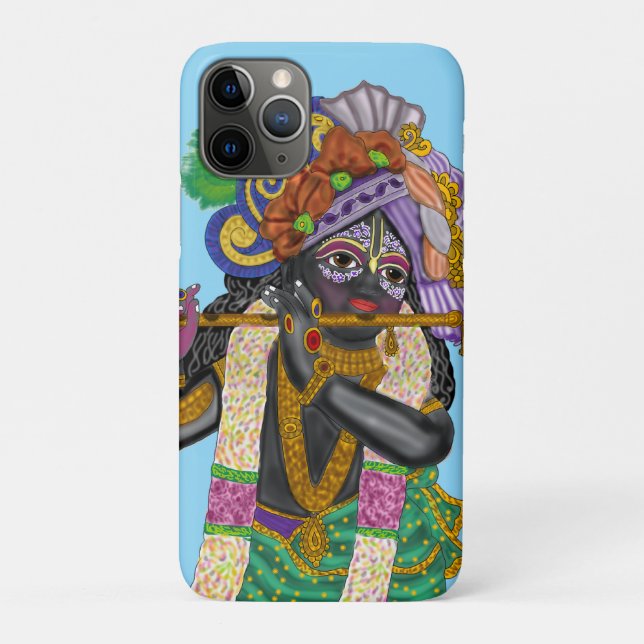 Lord Krishna Phone Cover (Rückseite)
