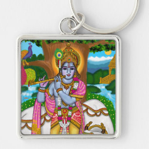 Lord Krishna Schlüsselanhänger