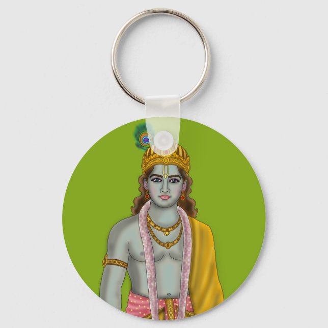 Lord Krishna Schlüsselanhänger (Vorderseite)