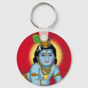 Lord Krishna Schlüsselanhänger