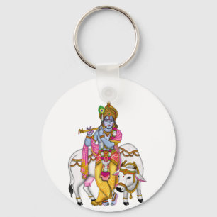 Lord Krishna Schlüsselanhänger