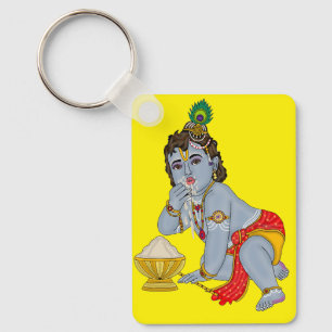Lord Krishna Schlüsselanhänger