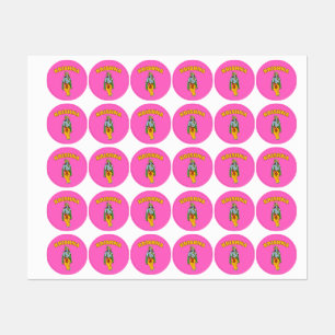 Lord Krishna Small Stickers Etiketten